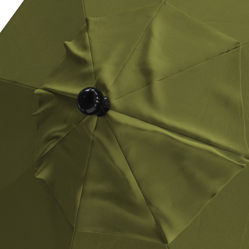 Parasol de marché 11 pi Delora, Palmier - Pacifica, Pierre noire