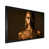 Impression noire sur toile encadrée sélectionné