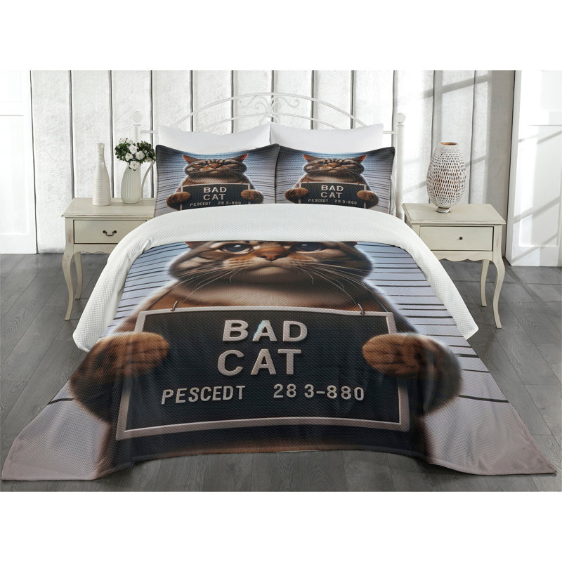 Polyester Coverlet, Queen Coverlet + 2 Standard Shams