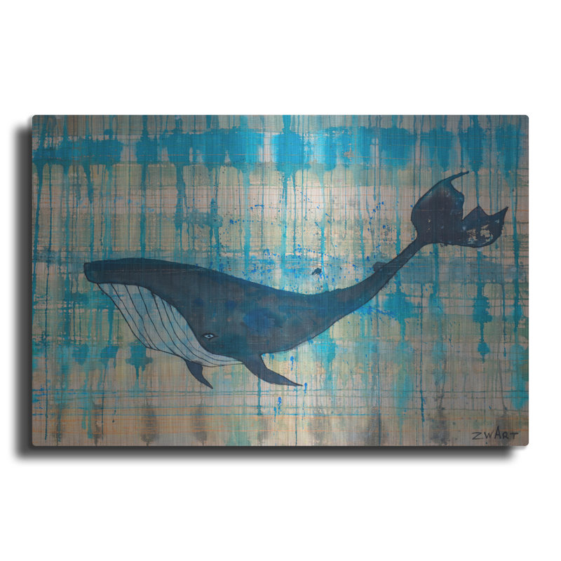 «Black Whale» par Zwart, H 12 po x l 16 po