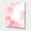 Abstrait fleurs roses éclaboussures I - Impression sur toile-59916411-59916413