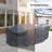 Hailee Rectangular Outdoor Dining Set Cover