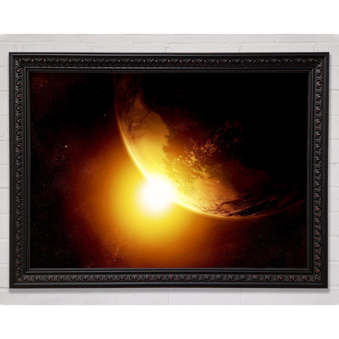 Eclipse Of The Sun - Einzelne Bilderrahmen Kunstdrucke