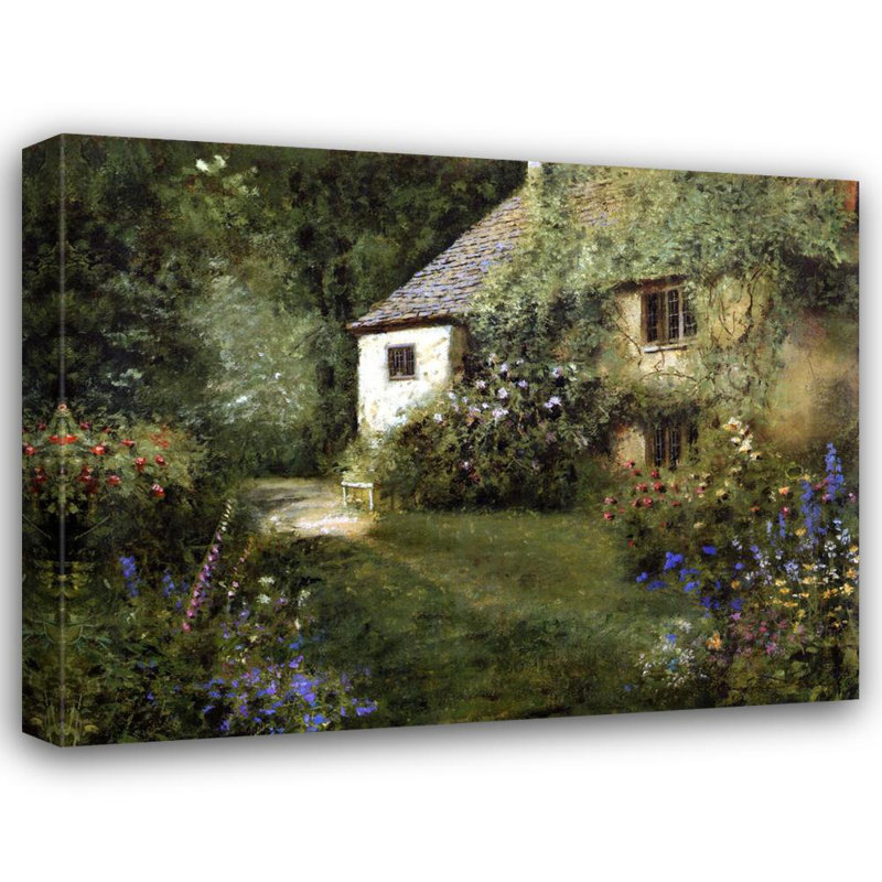 Cottage anglais, H 14 po x l 18 po
