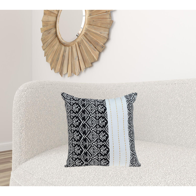  Coussin en laine réversible