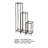 Averir Plant Stand 3 Tier Set of 3