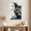 Brampt Cat Face Black And White-108423291