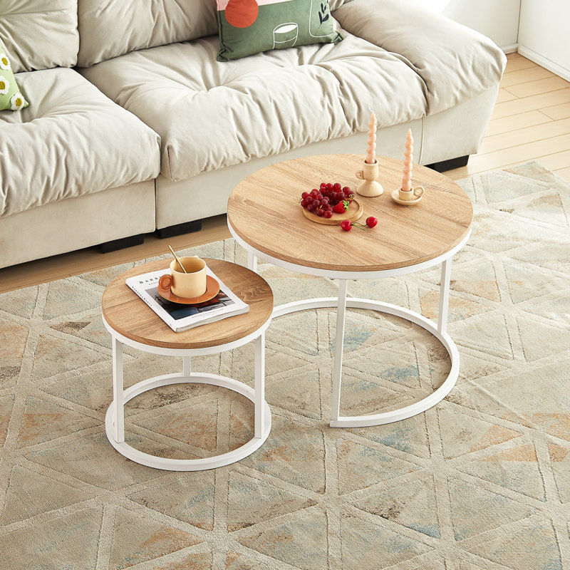 Jaxi Frame Coffee Table, 60cm + 40cm