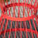 Powder-Coated Iron Side Table with Hourglass Shape & Open Cage Design