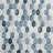 10.75" x 10.12" Picket Hexagon Recycled Glass Floor & Wall Mosaic Tile-94516510