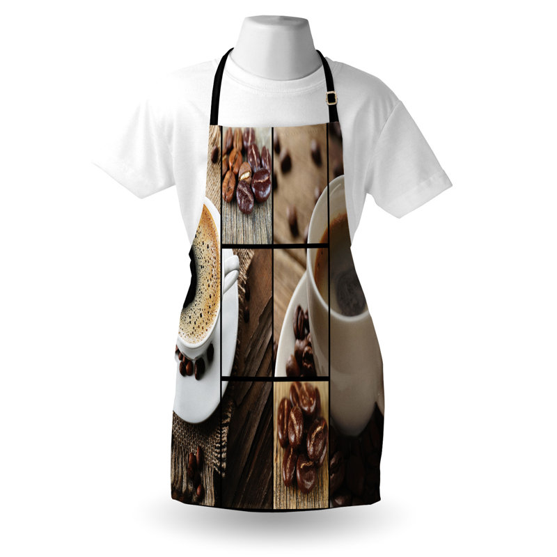 No Pattern Bib Apron