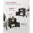 Bauman 18" W Farmhouse Nightstand with Storage Cabinet and Open Shelf-73822925-111297454