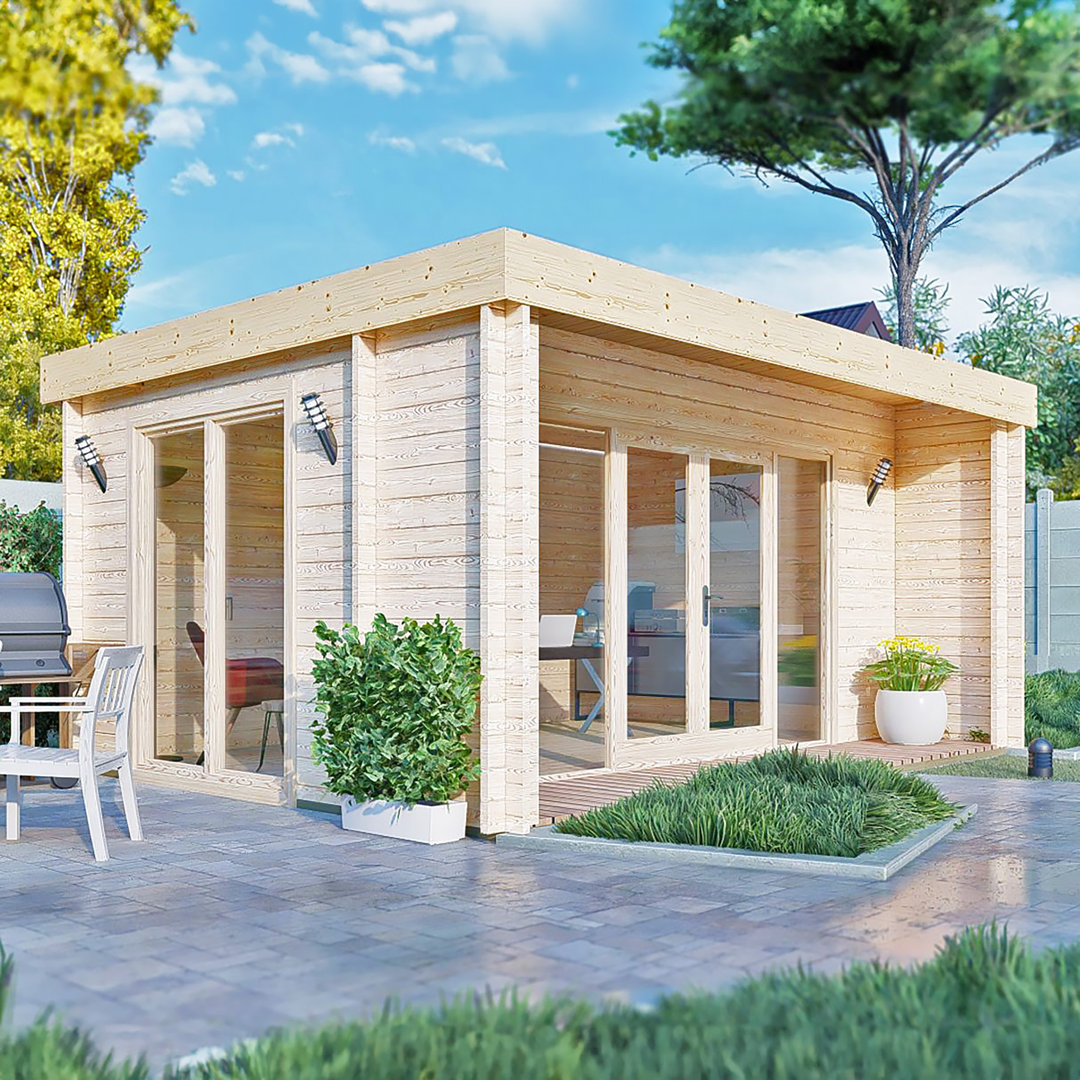 Nuuk 16 x 12 Ft. 44mm Log Cabin