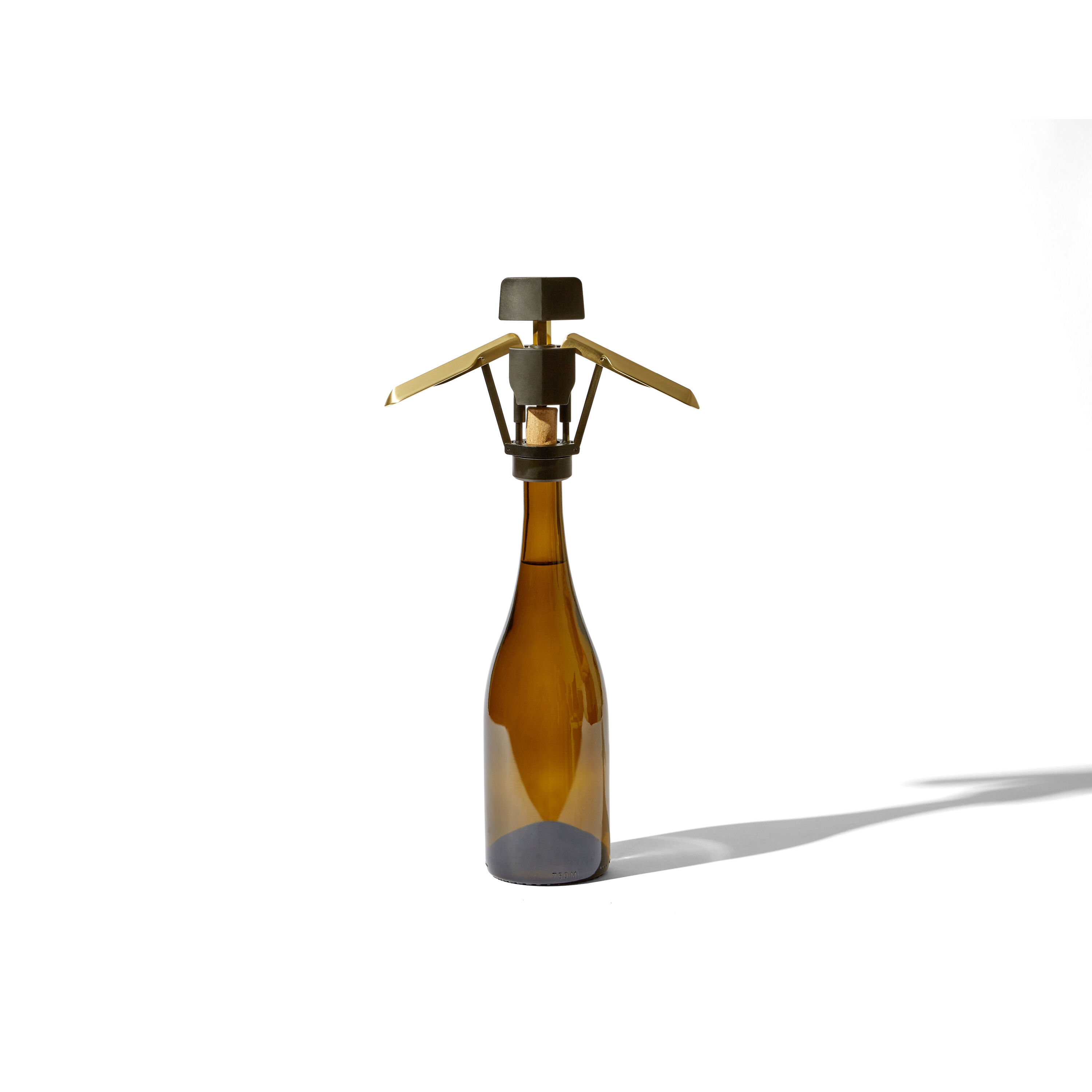 RBT Premium Wing Corkscrew Bottle Opener, Black, Fits Most Wine Bottles