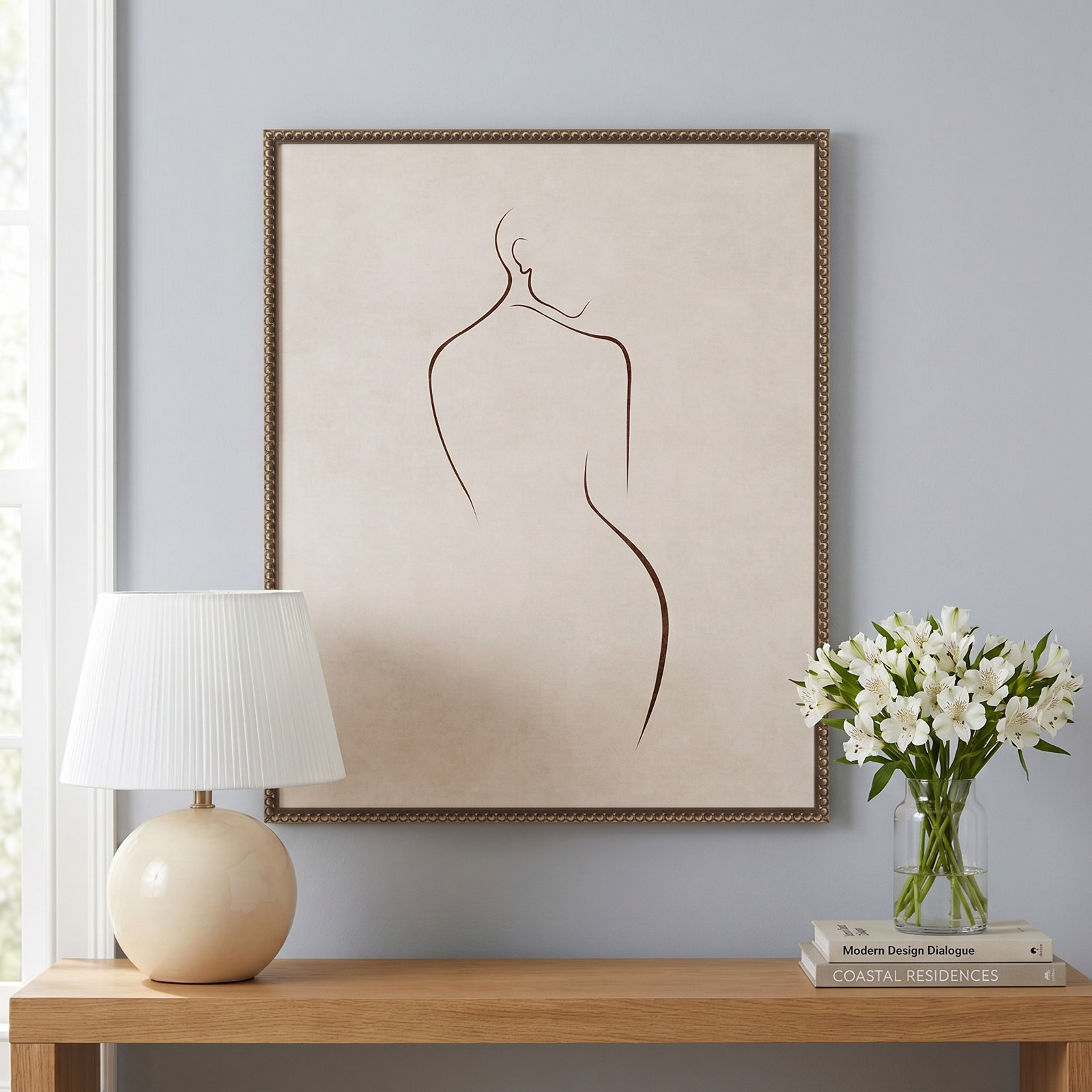 Amare "Silhouette 45" Canvas Print, 28" H x 23" W x 2" D