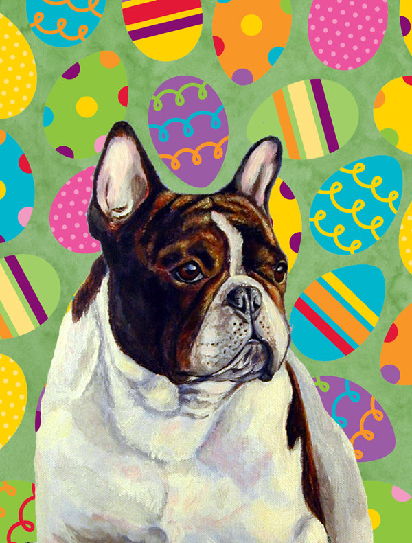 Drapeau de jardin Atara, Bouledogue français 1