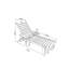 Lounge Chair Outdoor With Wood Texture-1430205540