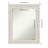 Caellan Solid Wood Rectangle Wall Mirror