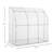 84" W x 84" D Lean-To Greenhouse