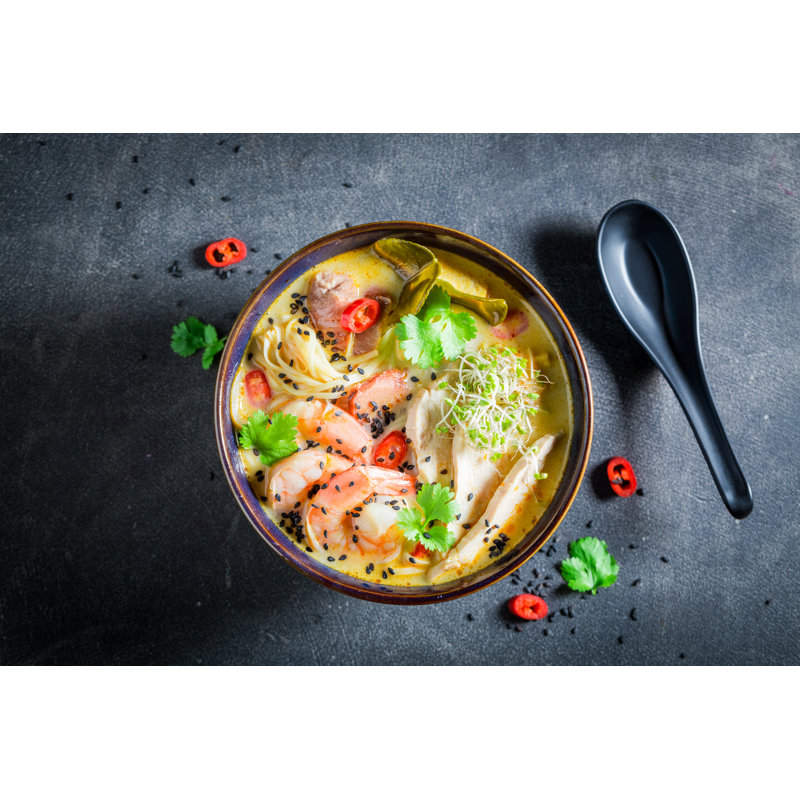 Malaysian Soup by Shaiith - Wrapped Canvas Print, 30cm H x 46cm W x 3.8 cm D