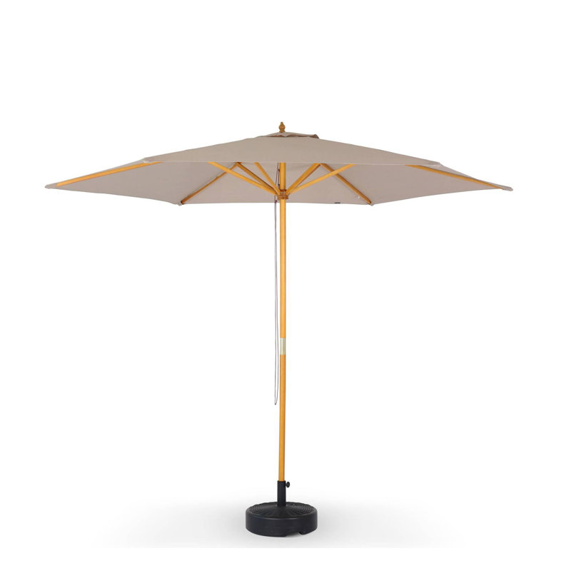 Annyah 290cm Market Parasol, Beige