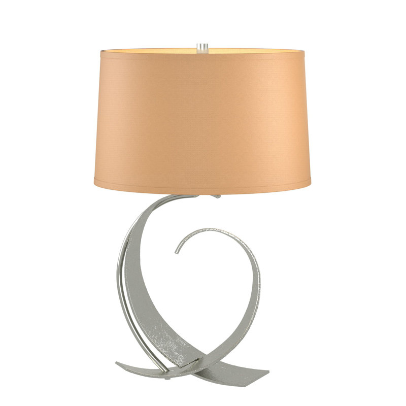 Fullered 22.1'' Table Lamp, Sterling, Natural Anna