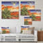 Cactus mexicain, paysage III, art mural floral en métal, impression de cactus floral-1122369869