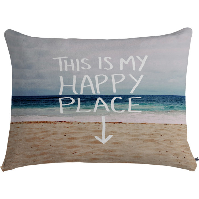 Coussin pour chien happy place