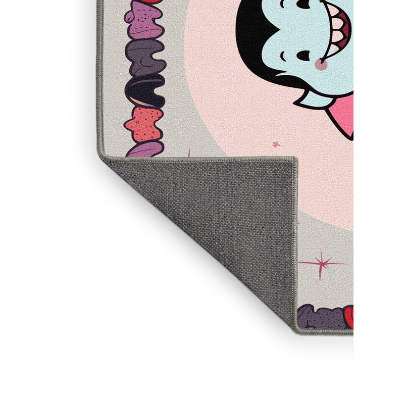 Tapis de vacances d'Halloween The Holiday Aisle®, Rectangulaire 8 pi x 10 pi