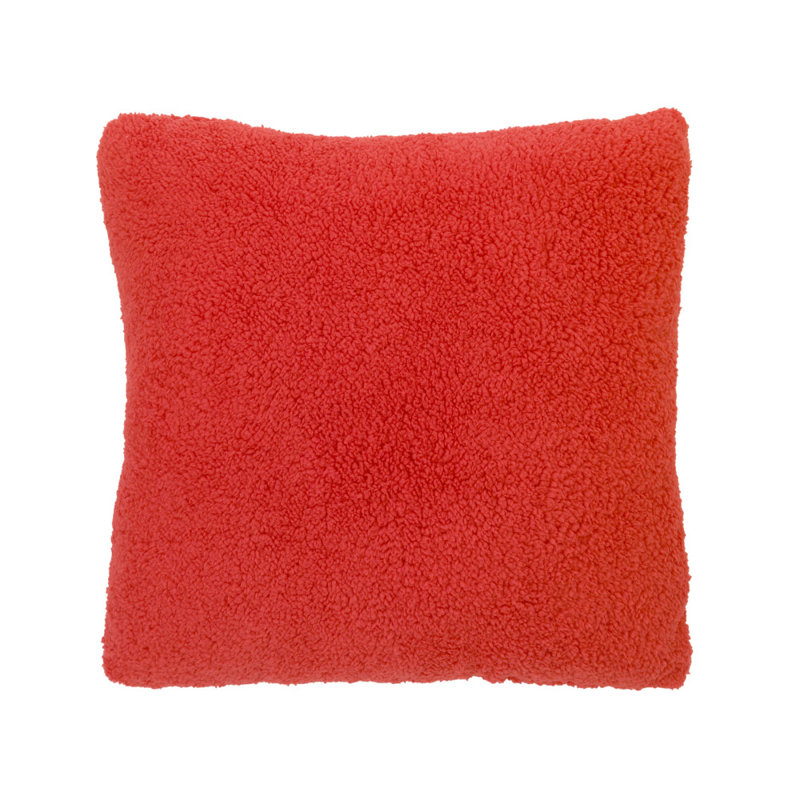 NoJo Sesame Street Elmo Super-Soft Sherpa Toddler Throw Pillow