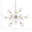 Lustre 12 lumières avec ampoules sphériques Paige-1306243231