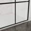 Canice 1000mm W x 1900mm H Walk In Framed Walk In Glass Screens with Pattern Glass