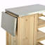 Station de préparation portative pliable pour îlot de cuisine pour îlot de cuisine pour l'extérieur-1735051061