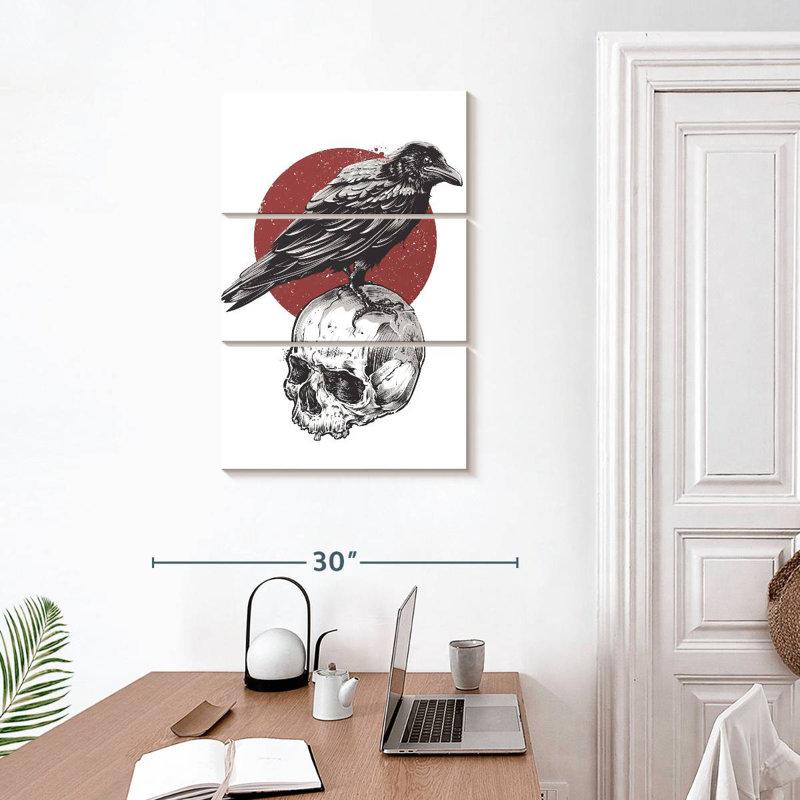 Japanese Skull, H 32" x l 20"