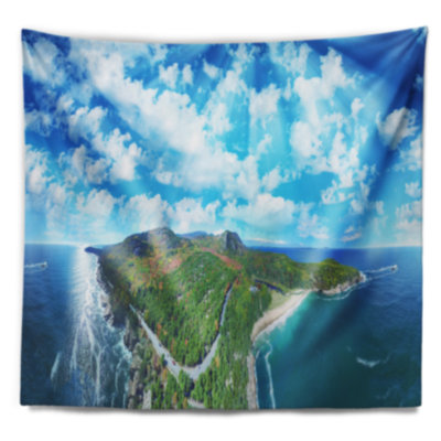 Landscape Polyester Tapestry