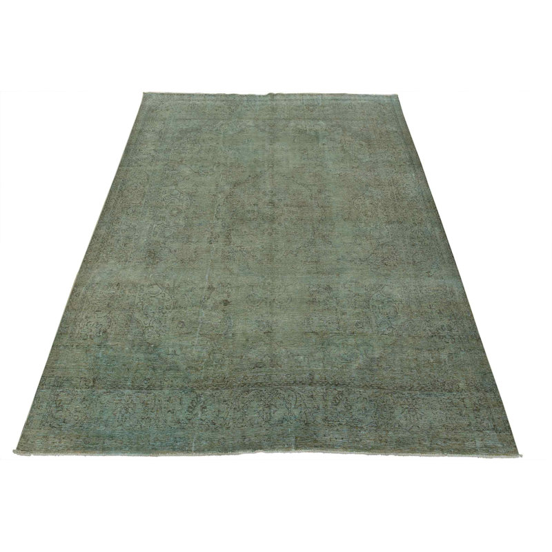 Tapis noué à la main Tabriz 9 pi 11 po x 12 pi 8 po Tabriz