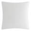  Housse de coussin décoratif décoratif en velours fleur 3D 18 x 18 po