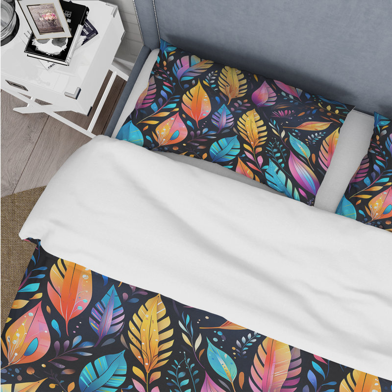 Ensemble de housse de couette Tribal Dreamscape, Housse de couette pour très grand lit et 2 très