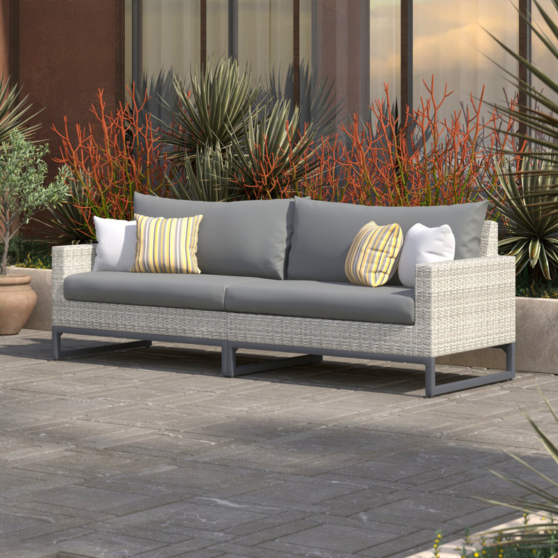 Milo Sunbrella Canapé - Gris anthracite, Gris, Gris