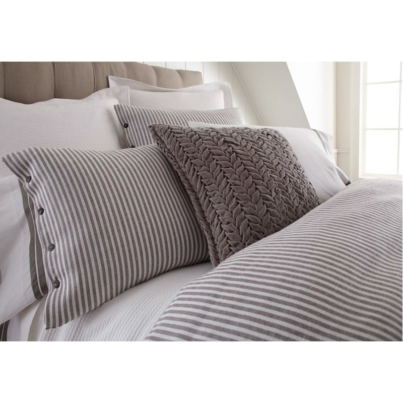 Housse de couette BRAYDEN GREY STRIES, Queen, Queen Duvet Cover