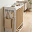 Armoire à chaussures à cannelures très profondes 45 po x 31 po x 15 po