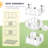 Pet Box,Dog Box With Washable Pee Pad