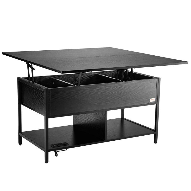 Table basse Lift Top, Noir