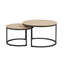 Ensemble de tables gigognes modernes et peu encombrantes