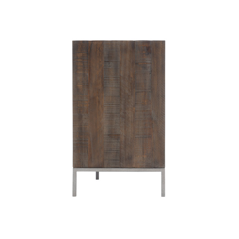 Eastman 50" Wide 3 Drawer Pine Wood Sideboard