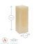 Vanilla Scented Pillar Candle