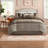 Hypoallergenic King Bedding Sets, Faux Suede Rustic Farmhouse Home