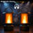 FoxFlame Bluetooth Outdoor Speaker, Patented Fire Effect, 13 Color Options-120295460