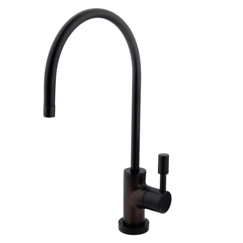 Kingston Brass Concord Single-Handle 1-Hole Deck Mount Water Filtration Faucet, Oil Rubbed Bronze
