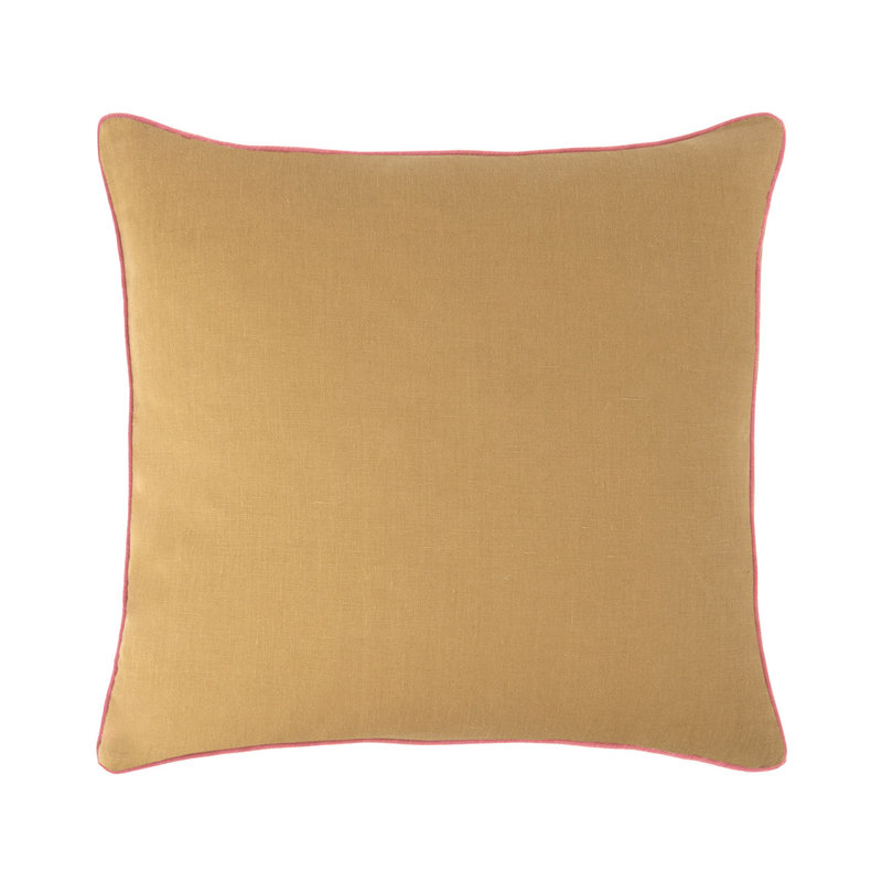 Contes Square Pillow Cover & Insert, Green